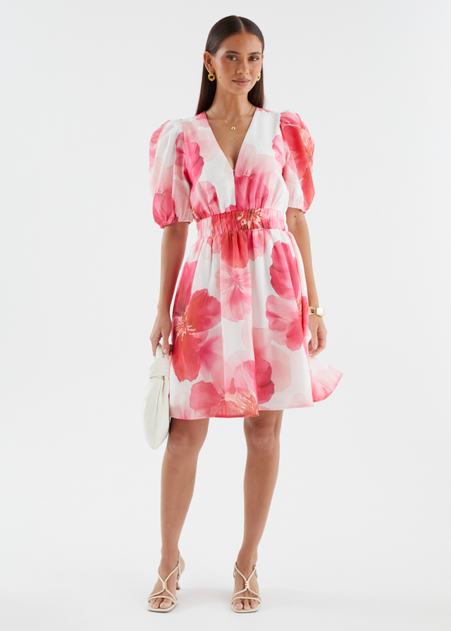 Keria Dress - Pink Rose