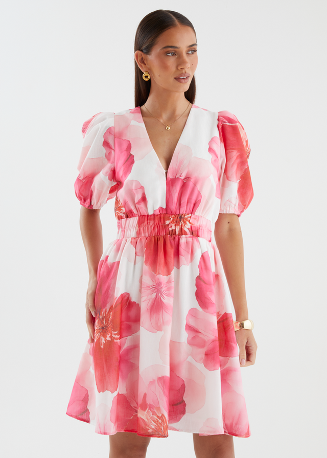 Keria Dress - Pink Rose