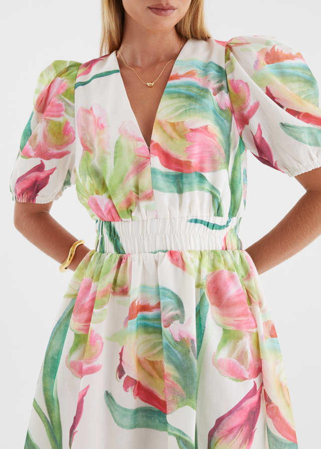 Keria Dress - Pink Orchid