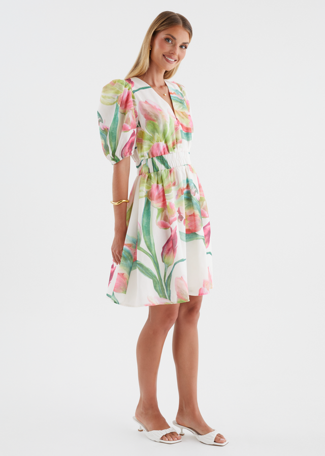 Keria Dress - Pink Orchid