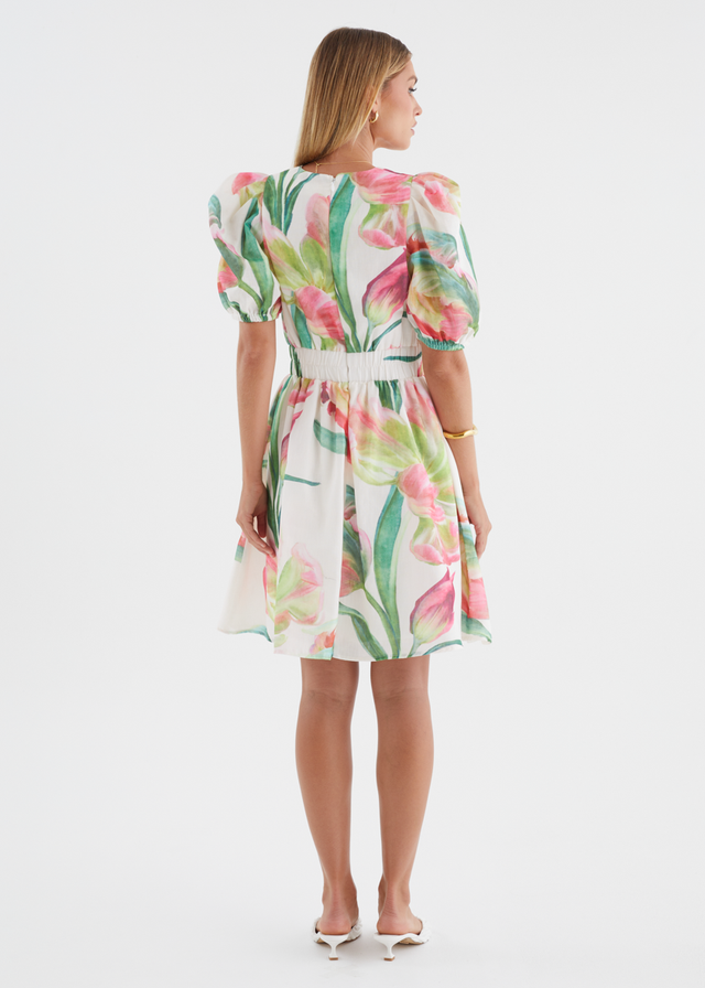 Keria Dress - Pink Orchid