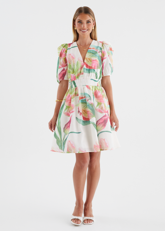 Keria Dress - Pink Orchid