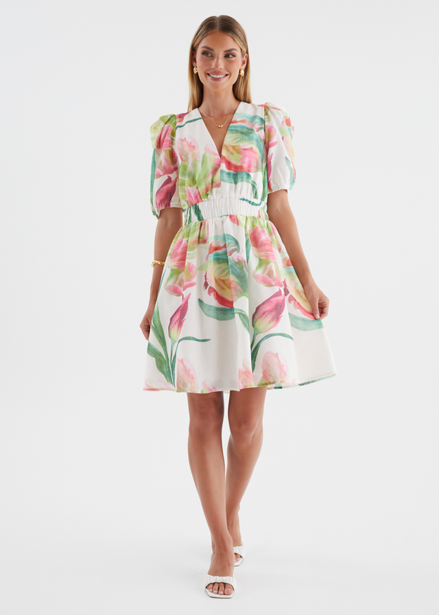 Keria Dress - Pink Orchid