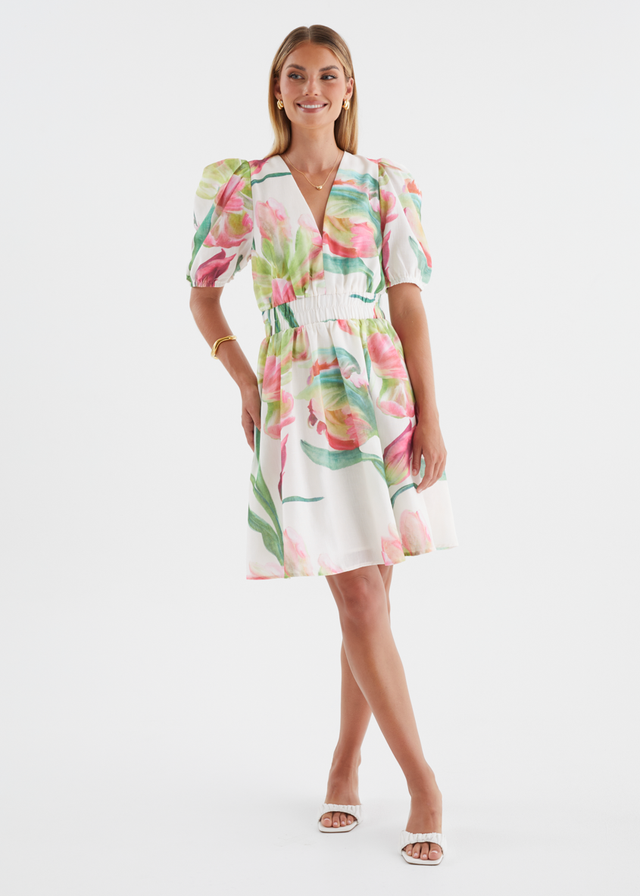 Keria Dress - Pink Orchid