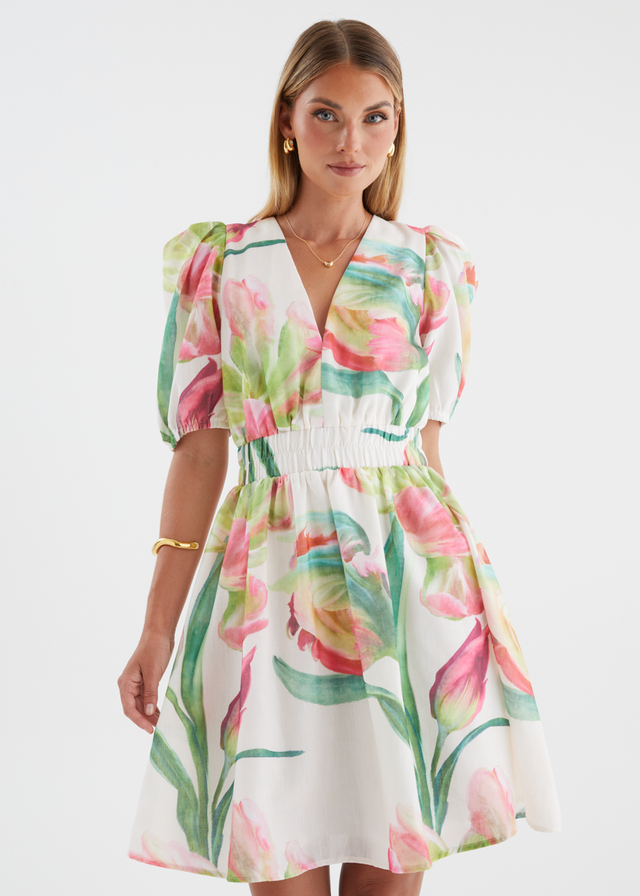 Keria Dress - Pink Orchid