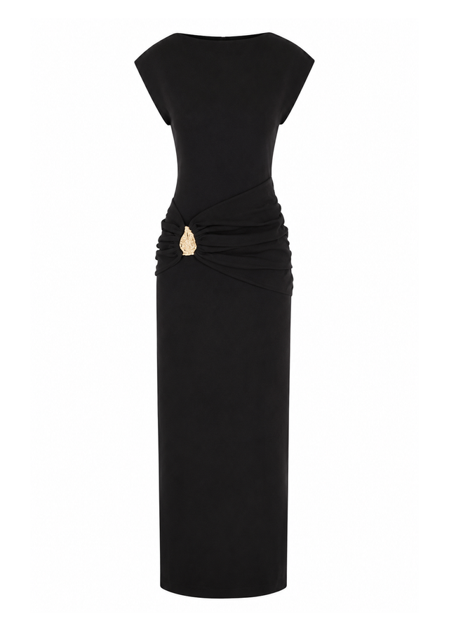 Tallin Maxi Dress - Black