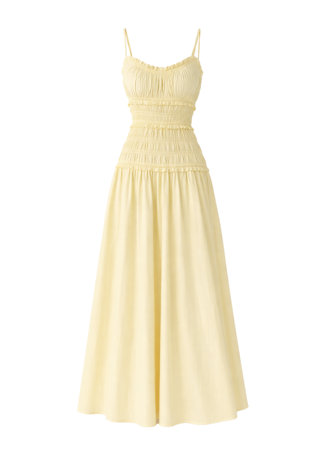 Rihana Maxi Dress - Lemon
