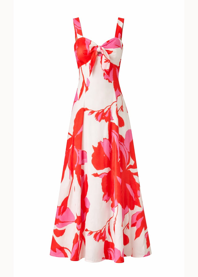 Kerana Maxi Dress - Ruby Petal