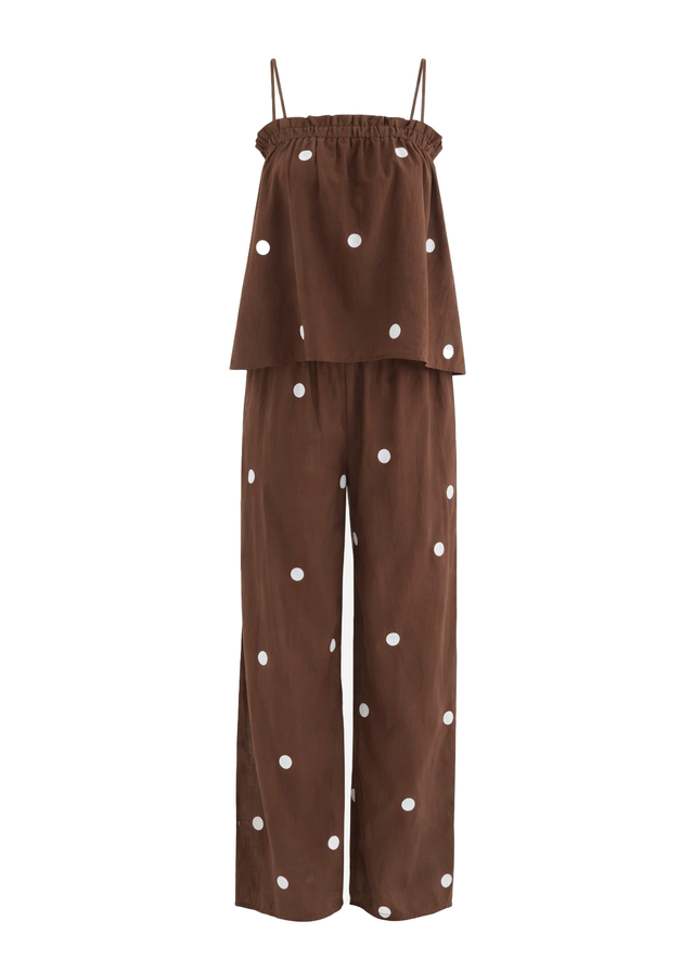 Roberta Set - Chocolate Polka