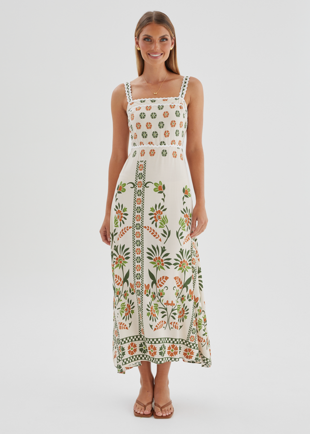 Mariselle Maxi Dress - Olive Garden