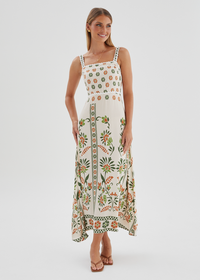 Mariselle Maxi Dress - Olive Garden
