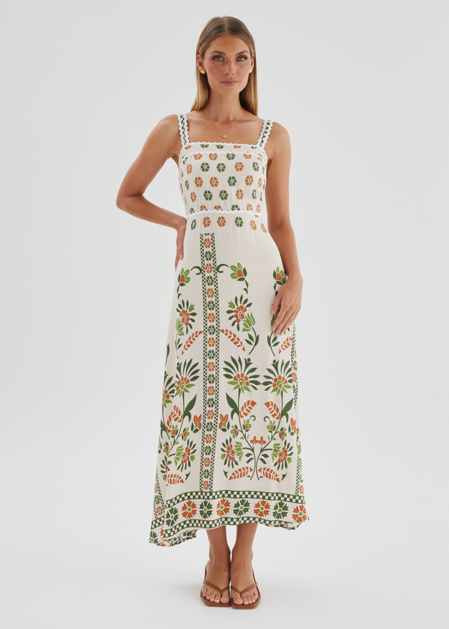 Mariselle Maxi Dress - Olive Garden