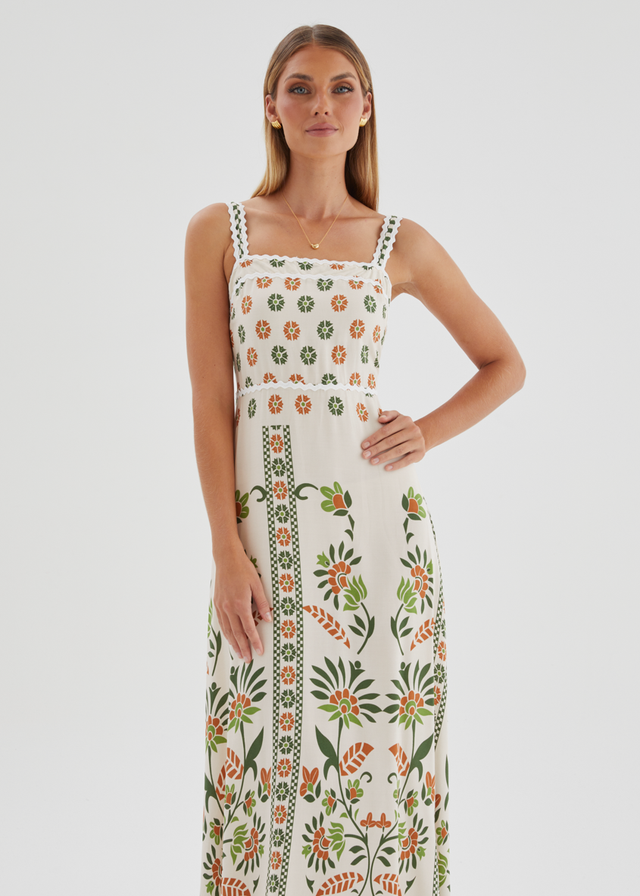 Mariselle Maxi Dress - Olive Garden