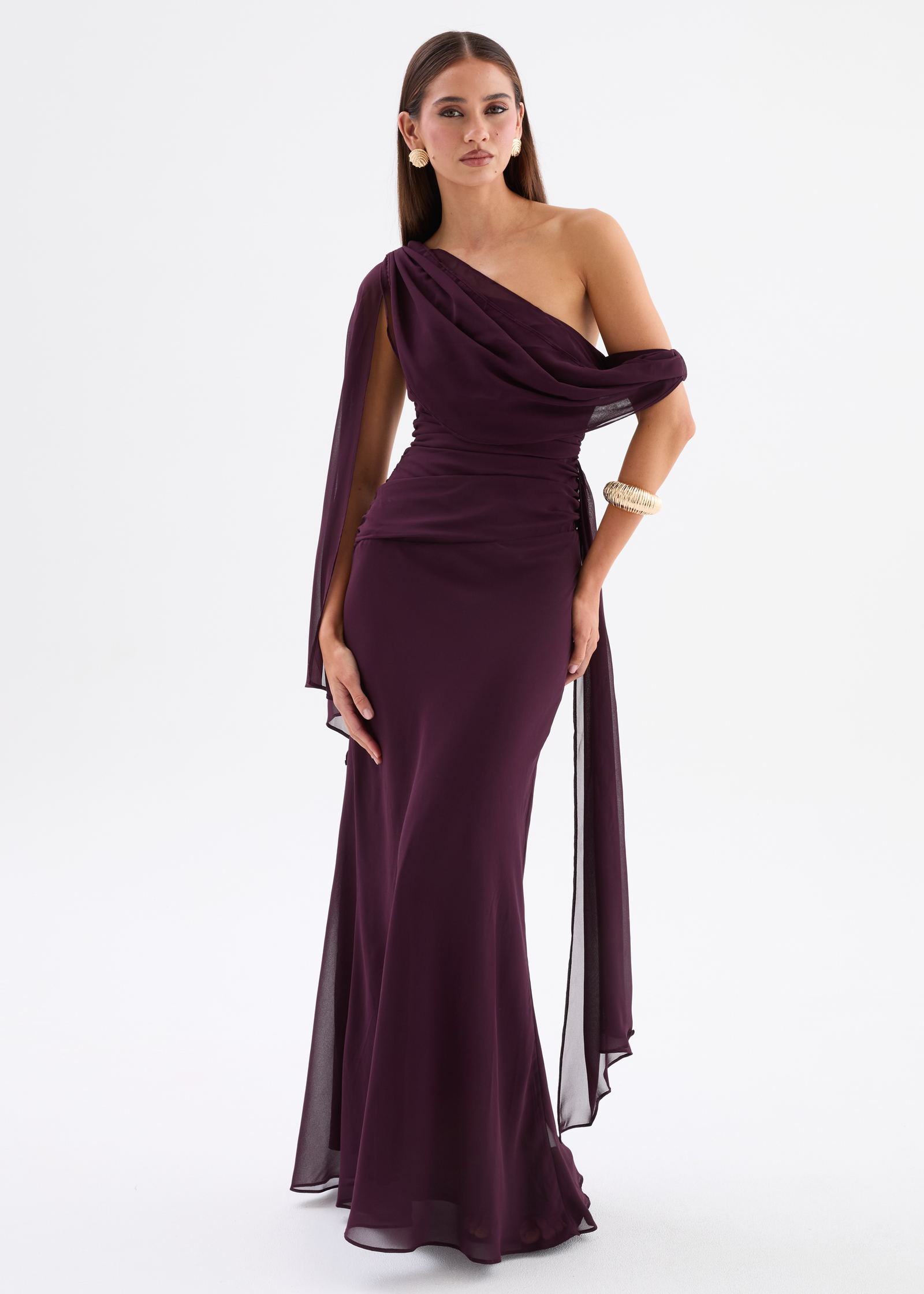 purple black dress Simple Purple/Black A-Line Long Prom Dresses, Purple/Black Formal Even Arm length EOSS_26May_RND2_50% Free People Graduation Dresses Color:Navy Dots