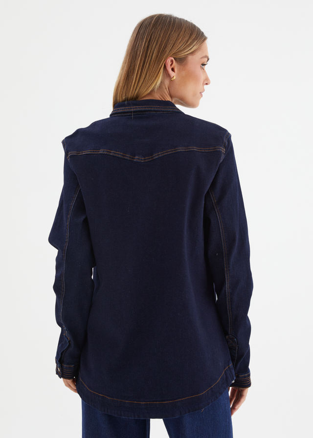 Donroe Denim Jacket - Indigo