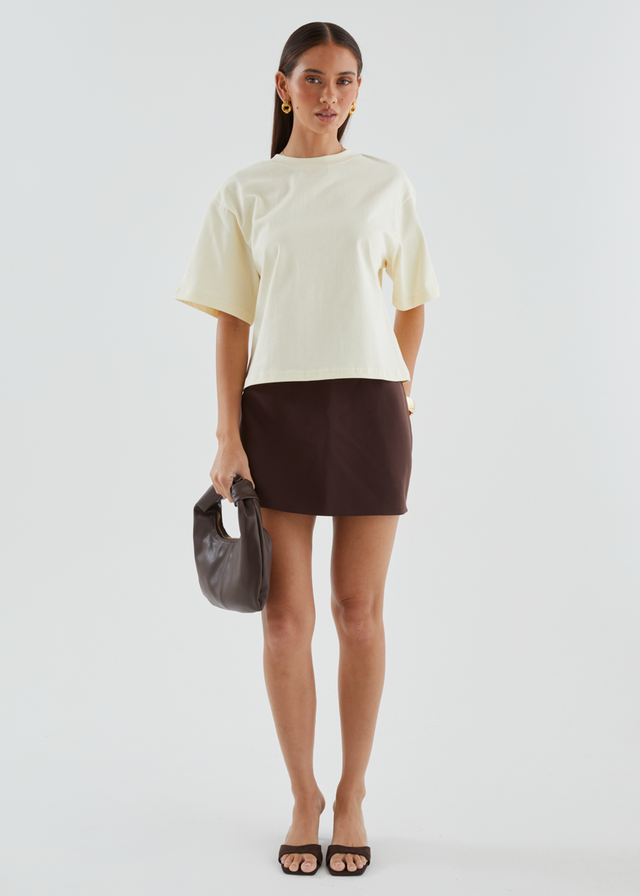 Delany Top - Buttermilk