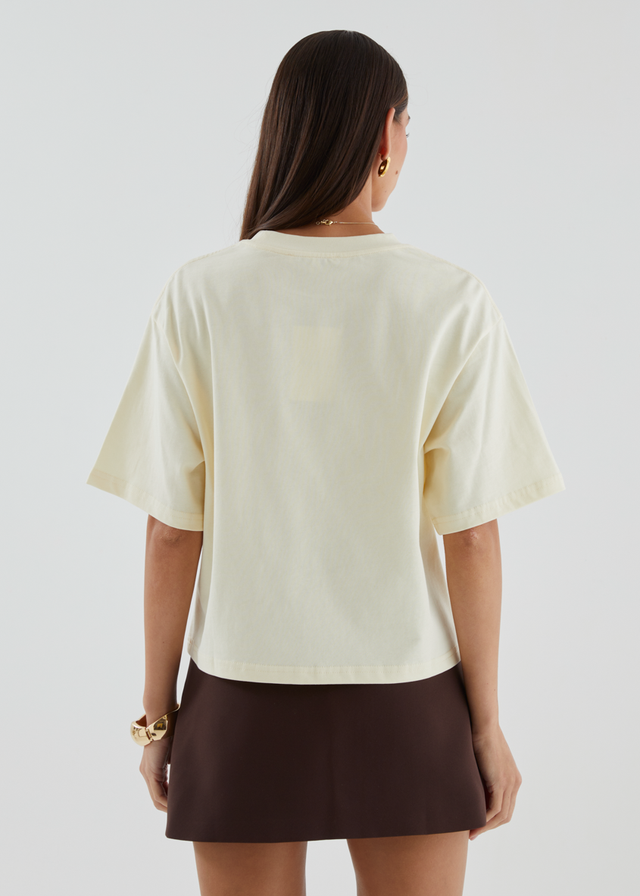 Delany Top - Buttermilk