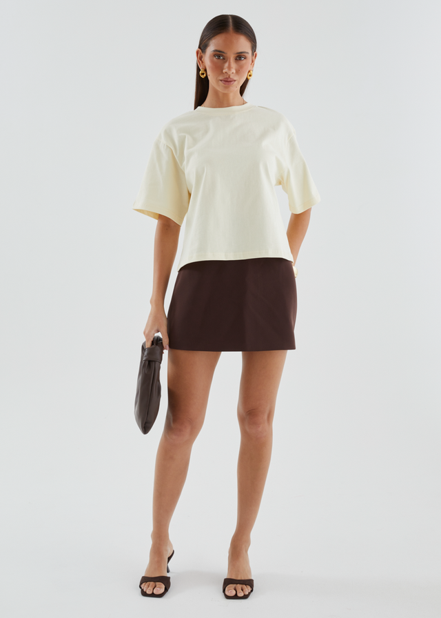 Delany Top - Buttermilk