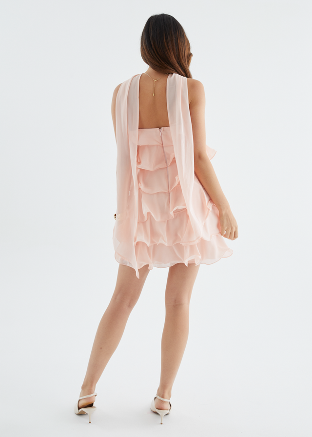 Caroline Strapless Dress - Pink