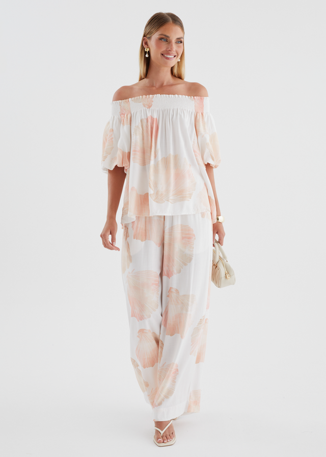 Palomah Pants - Peach Shell