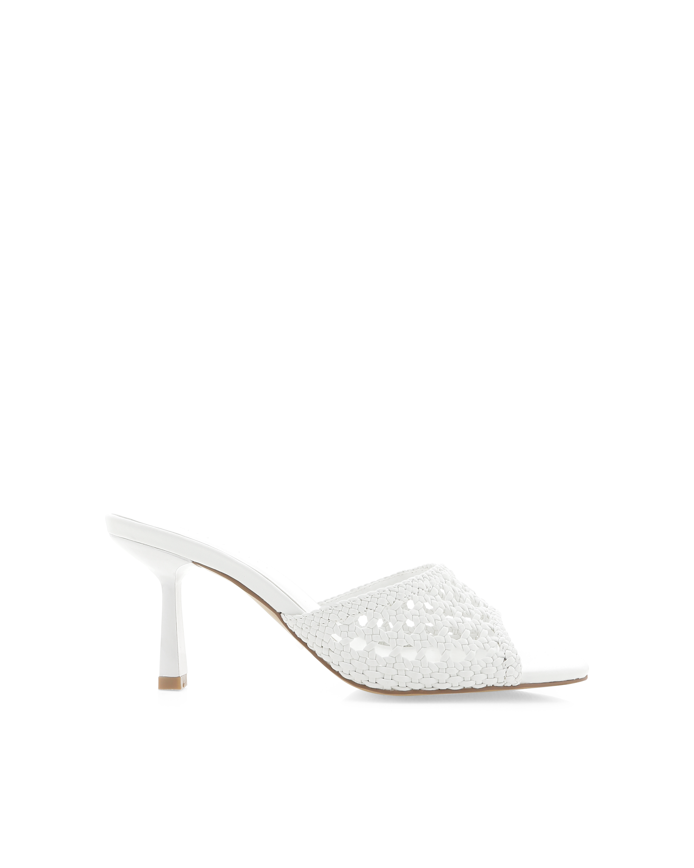 Carrington Heels - White