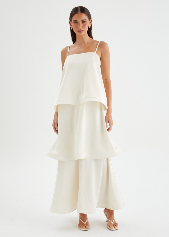 Tahana Maxi Dress - Ivory