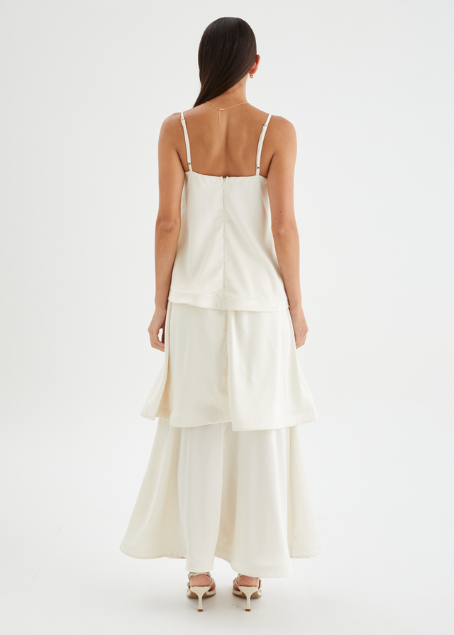 Tahana Maxi Dress - Ivory