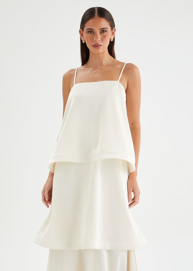 Tahana Maxi Dress - Ivory
