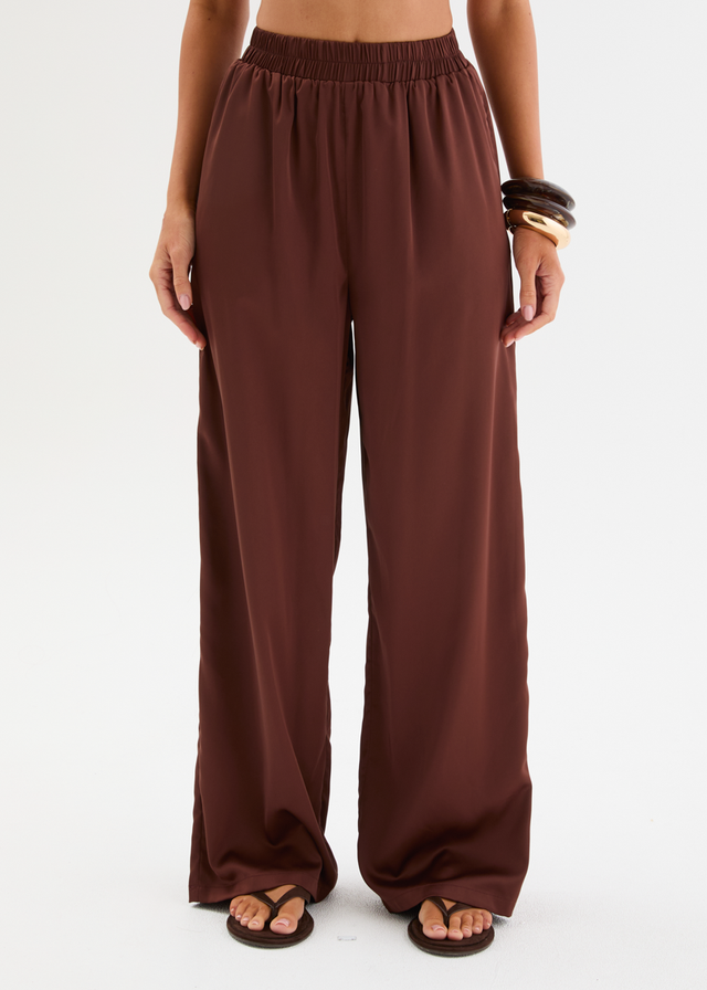 Tallula Pants - Chocolate
