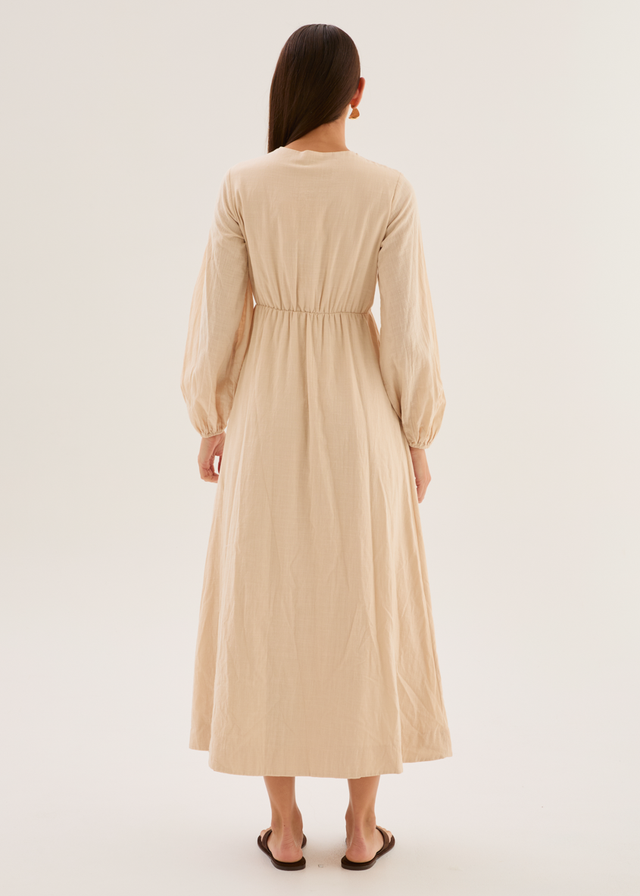 Omari Maxi Dress - Sand