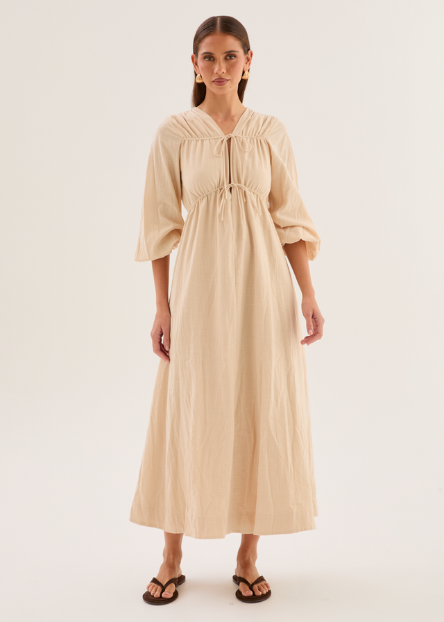 Omari Maxi Dress - Sand