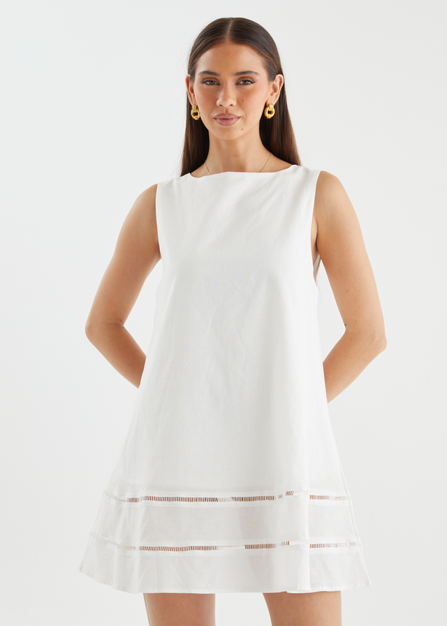 Danyella Dress - Off White