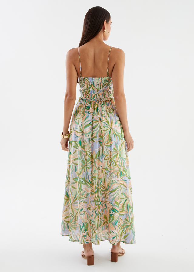 Jacey Maxi Dress - Mojito Fleur