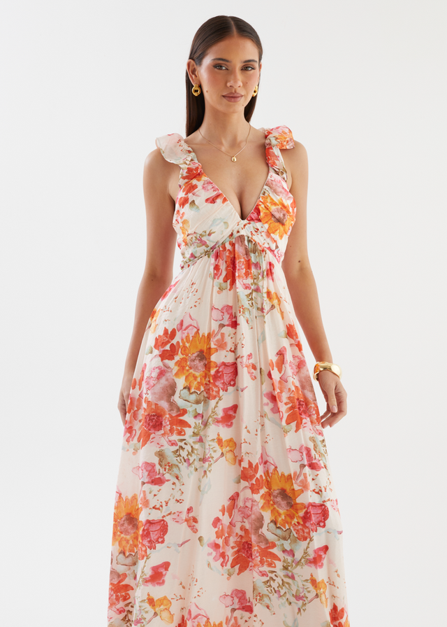 Aimy Maxi Dress - Autumn Floral