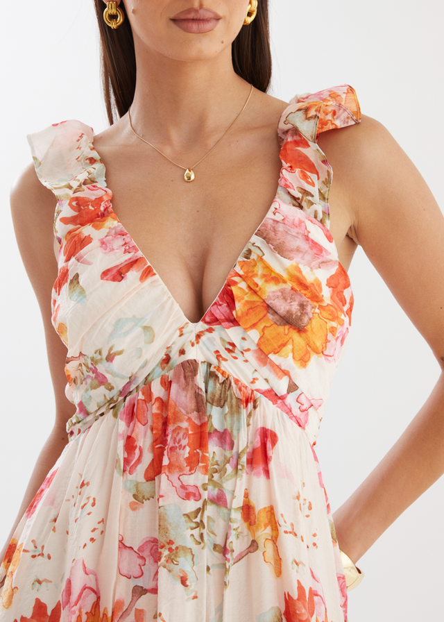 Aimy Maxi Dress - Autumn Floral