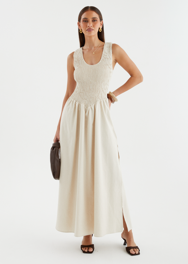 Marilee Maxi Dress - Beige