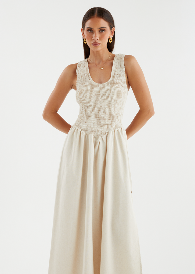 Marilee Maxi Dress - Beige