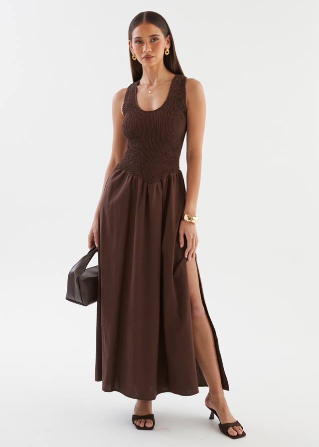 Marilee Maxi Dress - Espresso