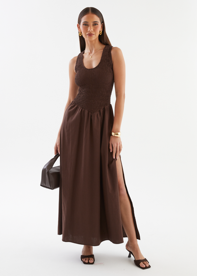 Marilee Maxi Dress - Espresso