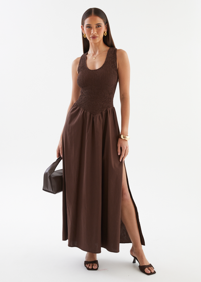 Marilee Maxi Dress - Espresso