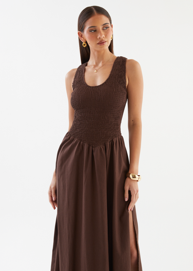 Marilee Maxi Dress - Espresso