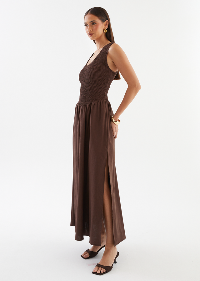 Marilee Maxi Dress - Espresso