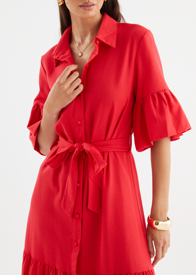 Payton Maxi Dress - Red