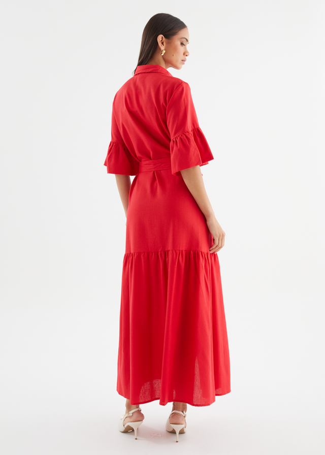 Payton Maxi Dress - Red