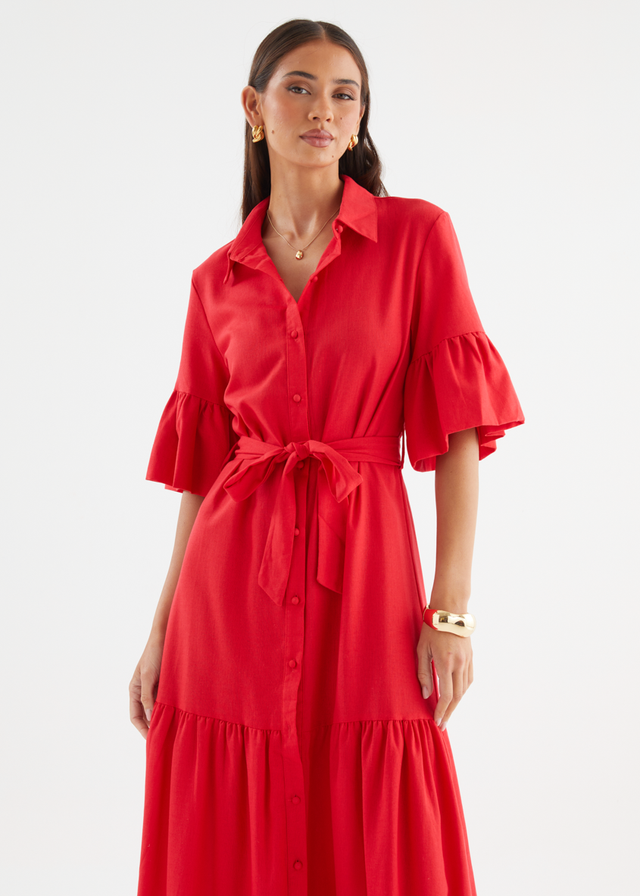 Payton Maxi Dress - Red