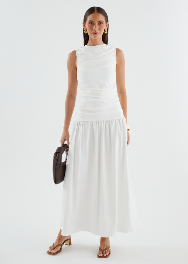 Annabella Maxi Dress - Off White