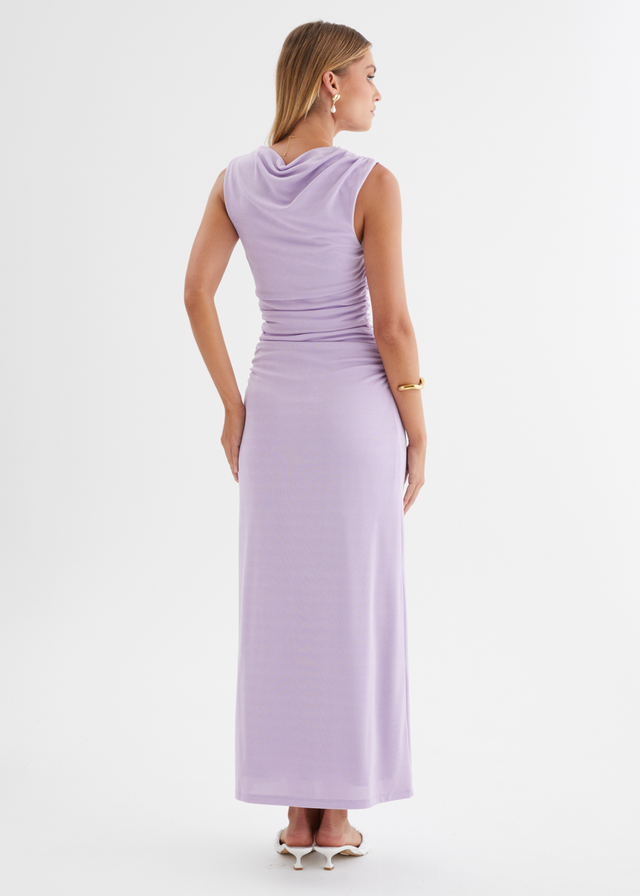 Carly Midi Dress - Lilac