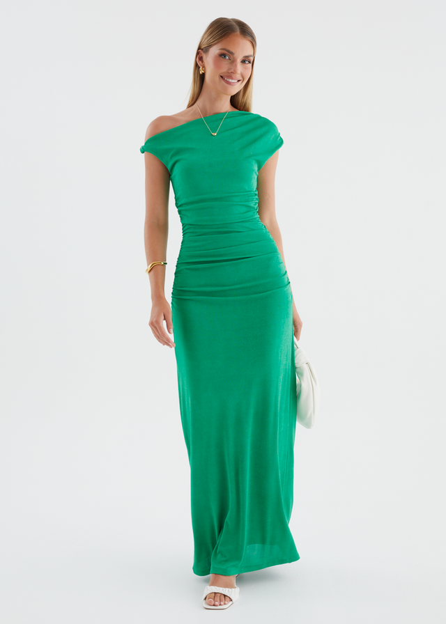 Atlantis Midi Dress - Green