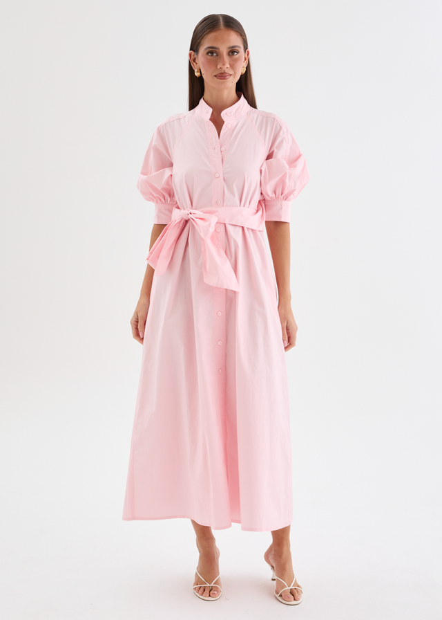 Braiden Midi Dress - Pink
