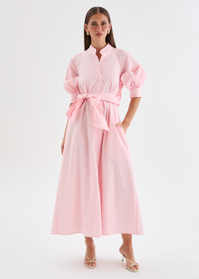 Braiden Midi Dress - Pink